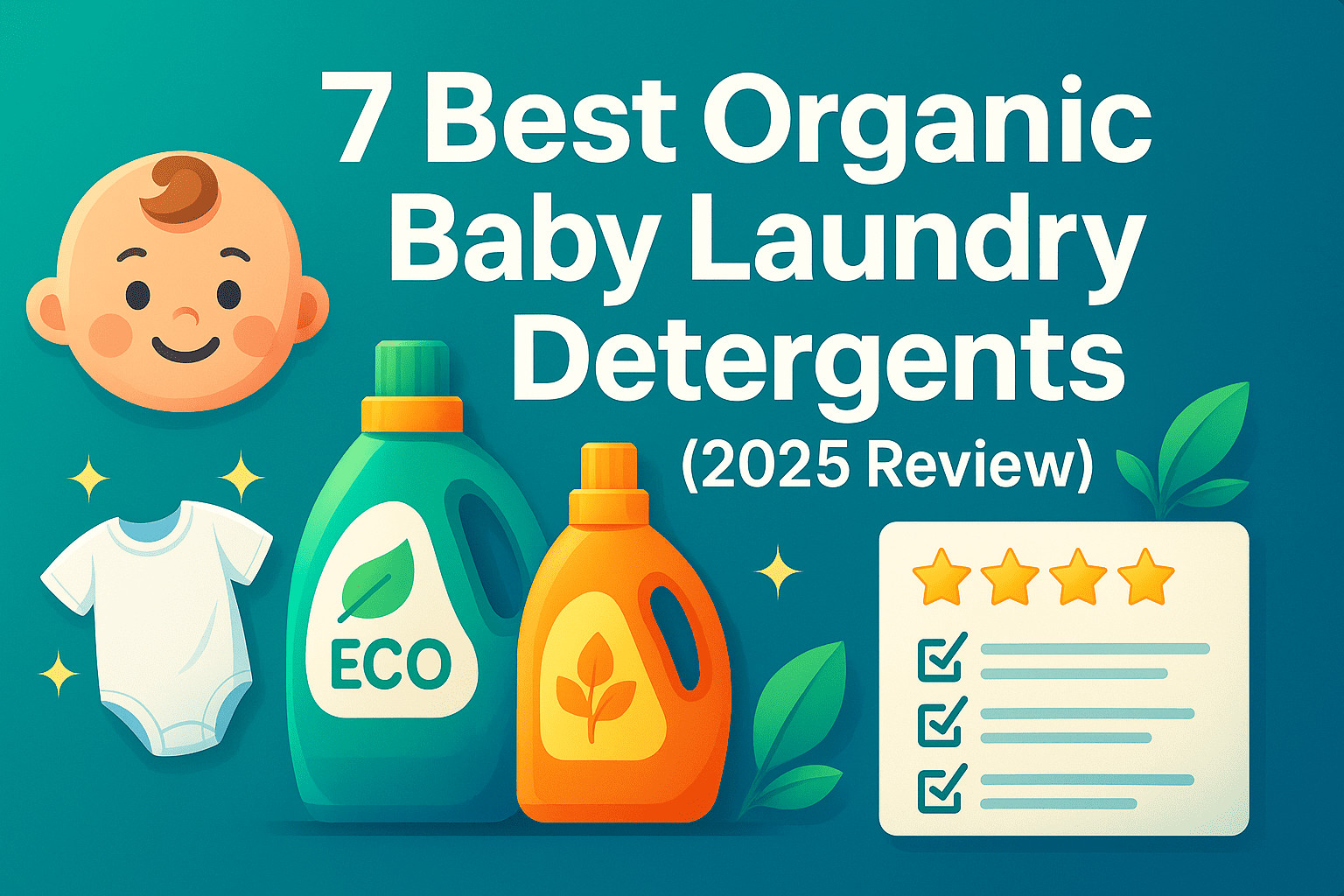 This detergent squad is so eco, even the onesie sparkles with happiness—five stars for saving baby butts and planet Earth, one wash at a time!