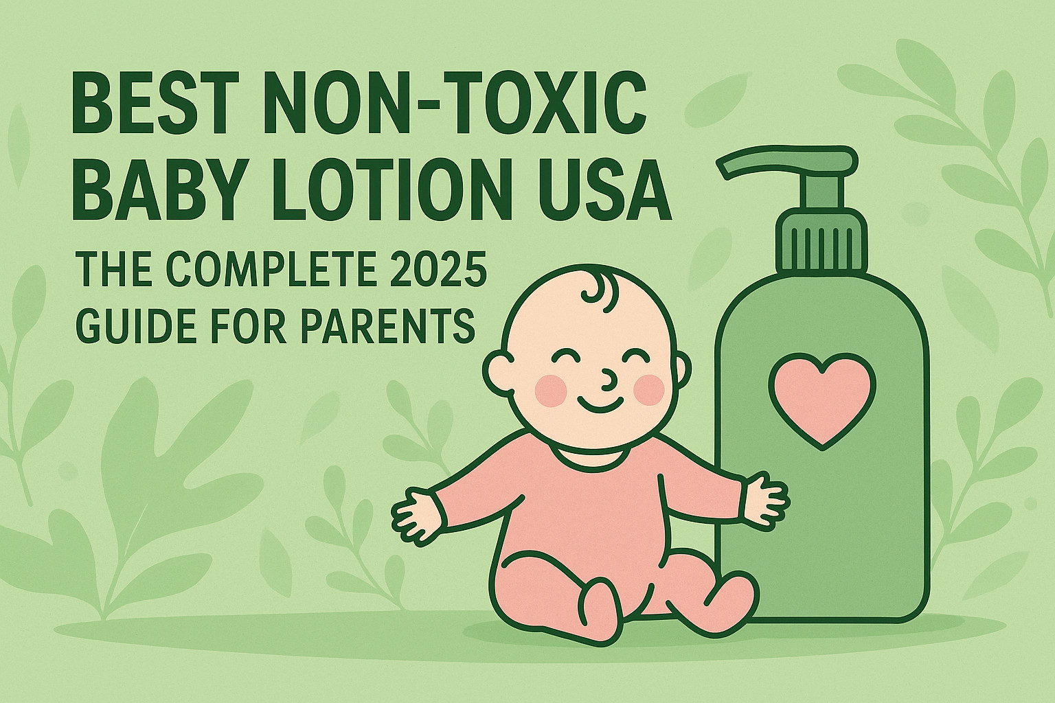 The adorable baby lotion bottle has become a best friend, and parents are enjoying the benefits of safe ingredients – the 2025 non-toxic guide!
