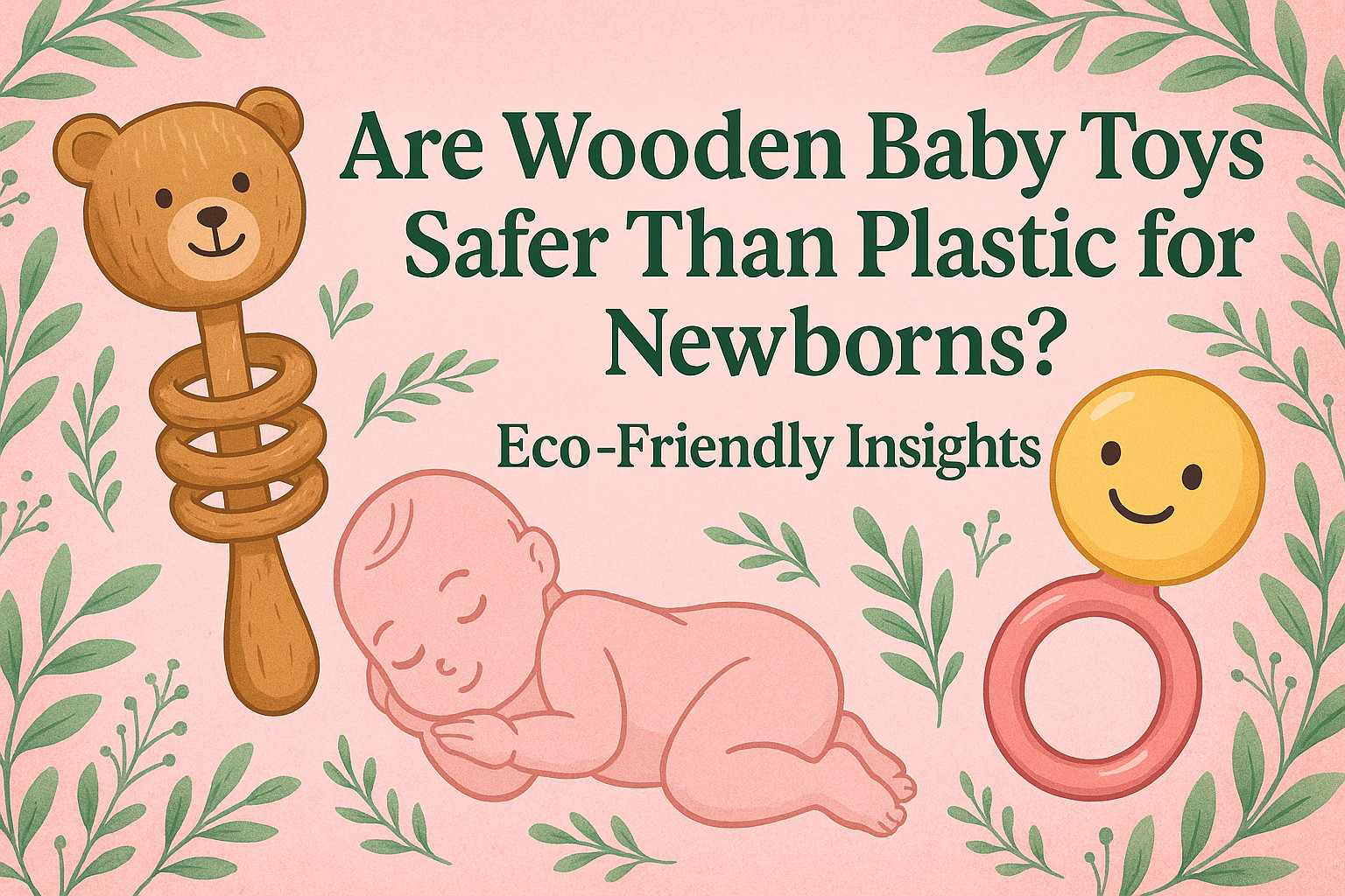 Baby thinks: are wooden toys really safer than plastic, or do I just like chewing on everything anyway?