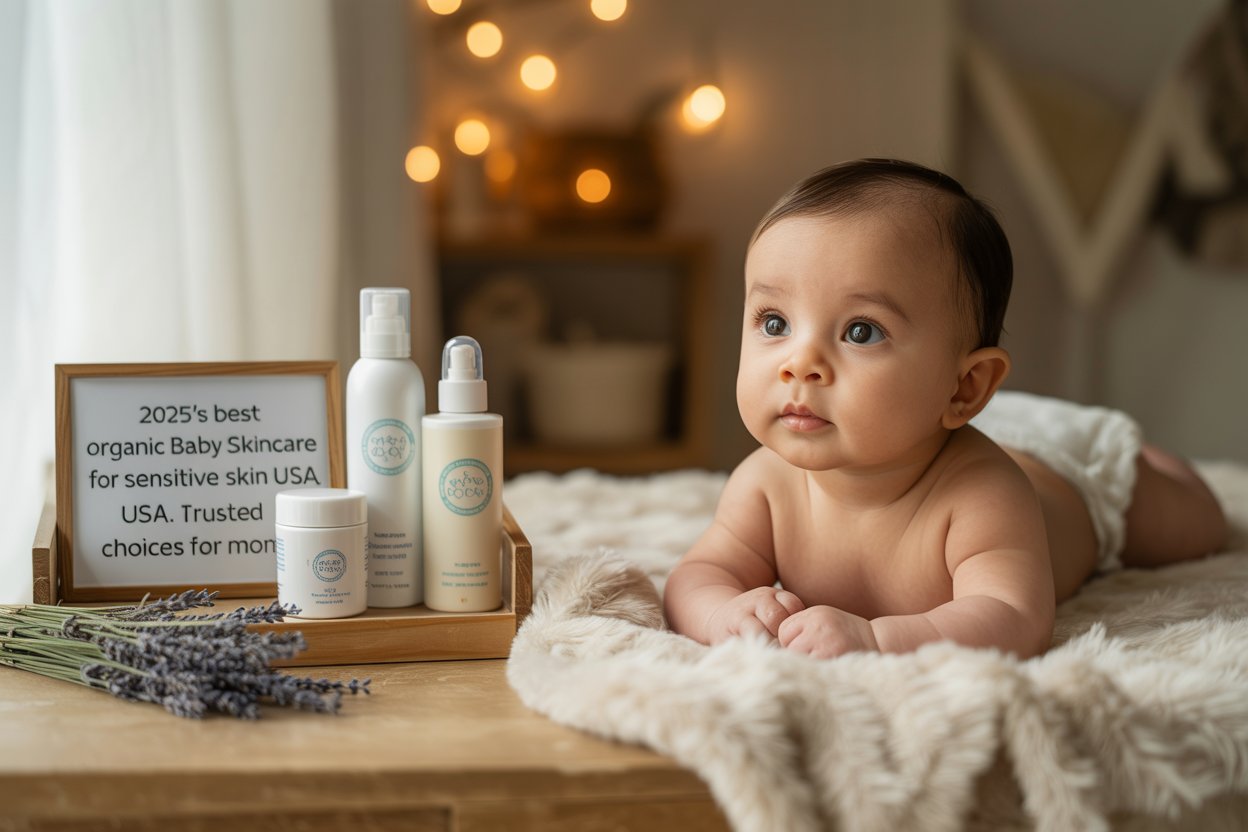 2025’s Best Organic Baby Skincare for Sensitive Skin USA Trusted Choices for Moms