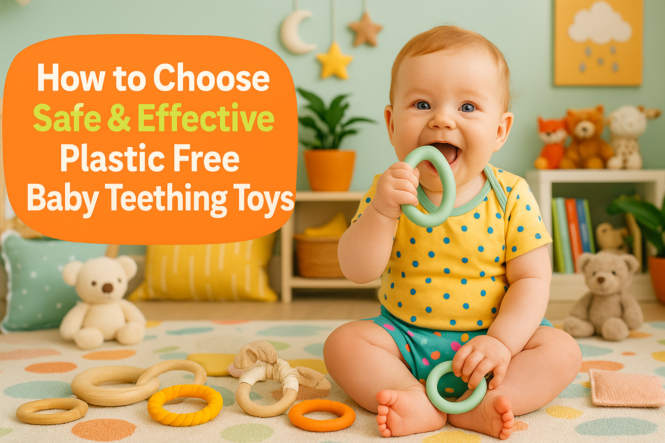funny-colorful-safe-plastic-free-baby-teething-toys-guide-usa 7 Best Plastic Free Baby Teething Solutions in the USA (2025 Ultimate Guide)