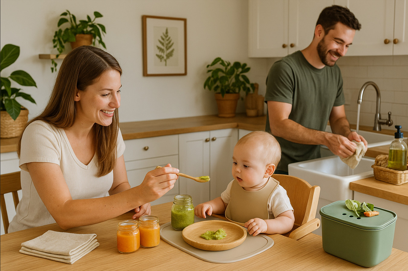 secrets-to-a-sustainable-baby-feeding-routine-family Zero Waste Baby Feeding Tips USA – Shocking Truths for Sustainable Parenting